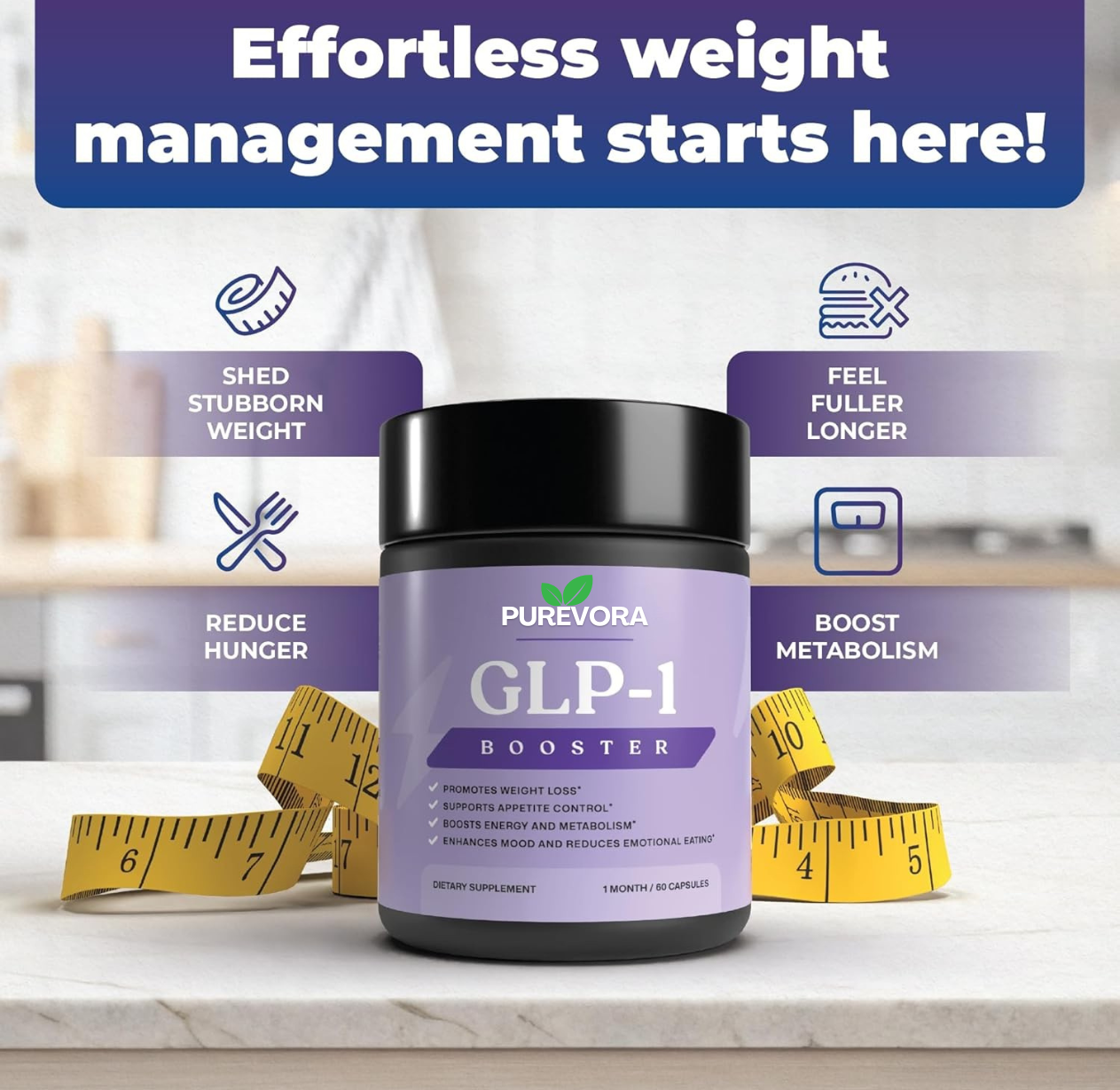 PUREVORA™  GLP-1 Daily Balance Formula
